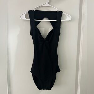 Capezio Black Leotard